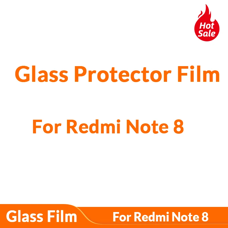 

Protective Glass Film For Xiaomi Redmi Note 8 Global Version glass screen protector For Redmi Note 8 (No brand)