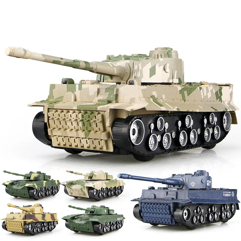 Звуковые и светильник вые эффекты трек инерционный передний тигровый Танк