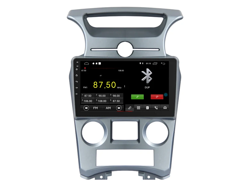 Sale AVGOTOP Android 9 Bluetooth GPS Car Radio DVD Player For KIA CARENS 2007-2011 (Auto Air- Conditioner version) 3