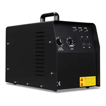 

7g Ceramic Tube Ozone Machine With Either Air or Oxygen Input Ozone Yield Adjustable with Timer For Air Water Sterilization