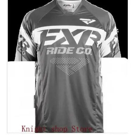Серый Siete 2020siete camisetas de bicicleta motocross jersey de carreras descendente dh ropa de ciclismo de manga corta siete mx ver - Цвет: Серый