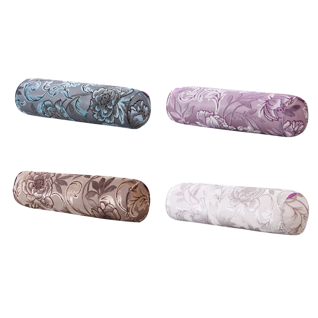 Memory Foam Neck Roll Pillow Cervical Bolster Round Neck Spine Lumbar Support Cushion for Office Workers, Pregnancy Women