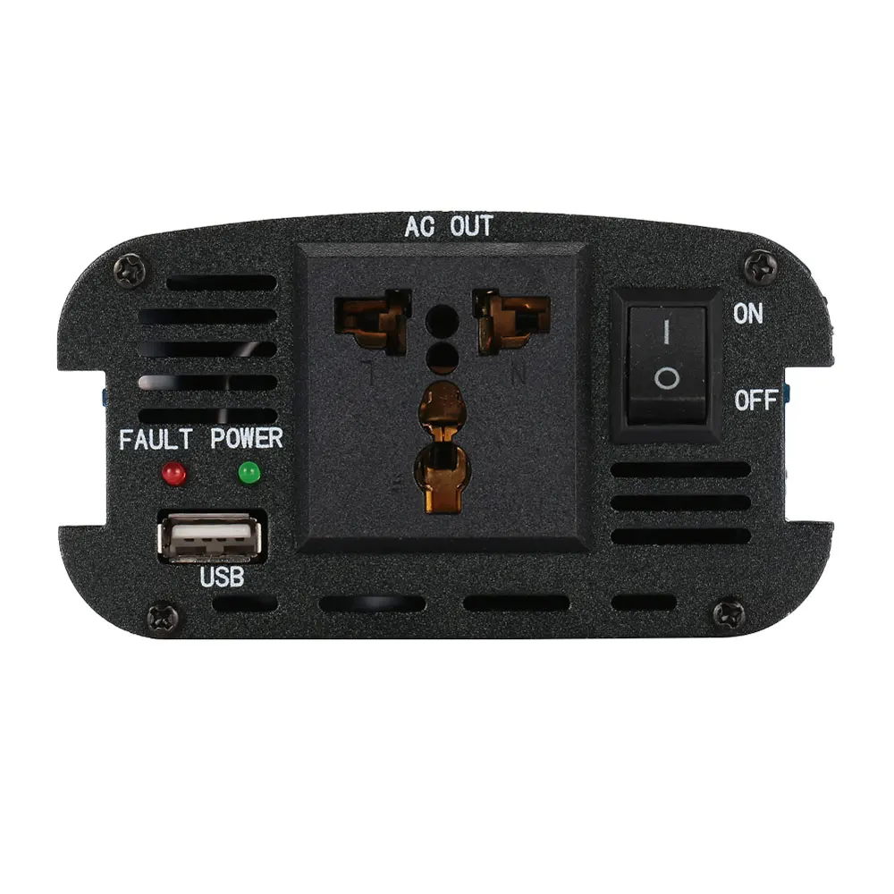 Vehemo DC24V к AC220V 1600 Вт пиковый автоматический Инвертор солнечной энергии инвертор Открытый Портативный трансформатор алюминиевый сплав автомобильный инвертор