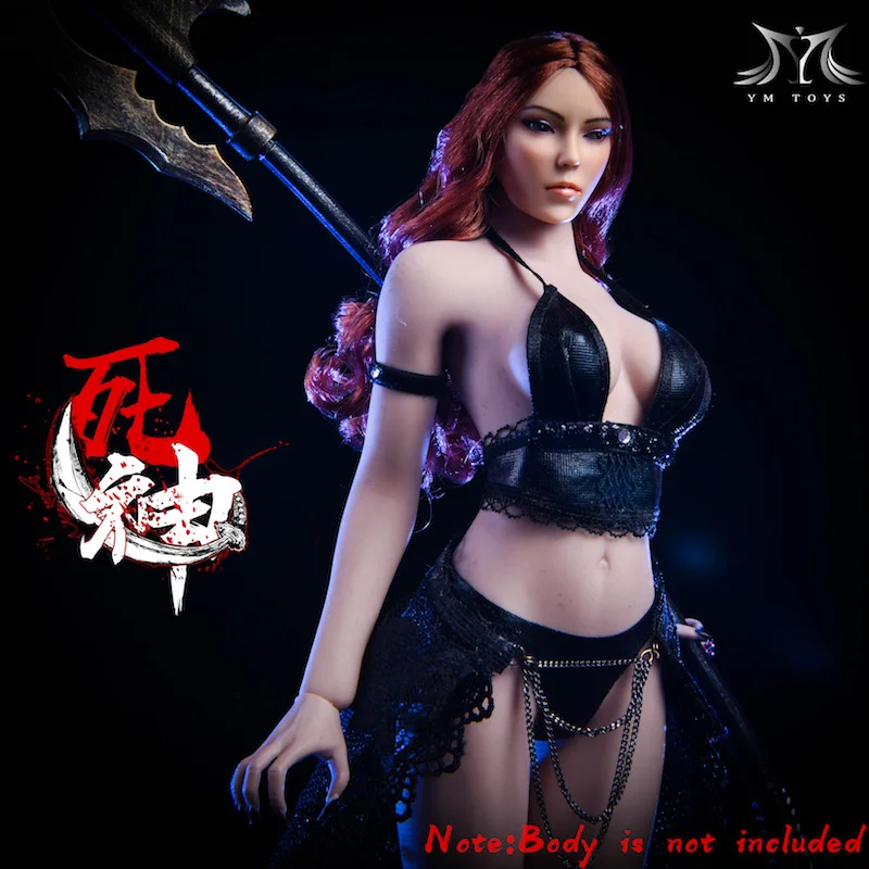 YMTOYS YMT012 A God of Death Girl w/ Head Set 1/6 Fit for Phicen Female Body 