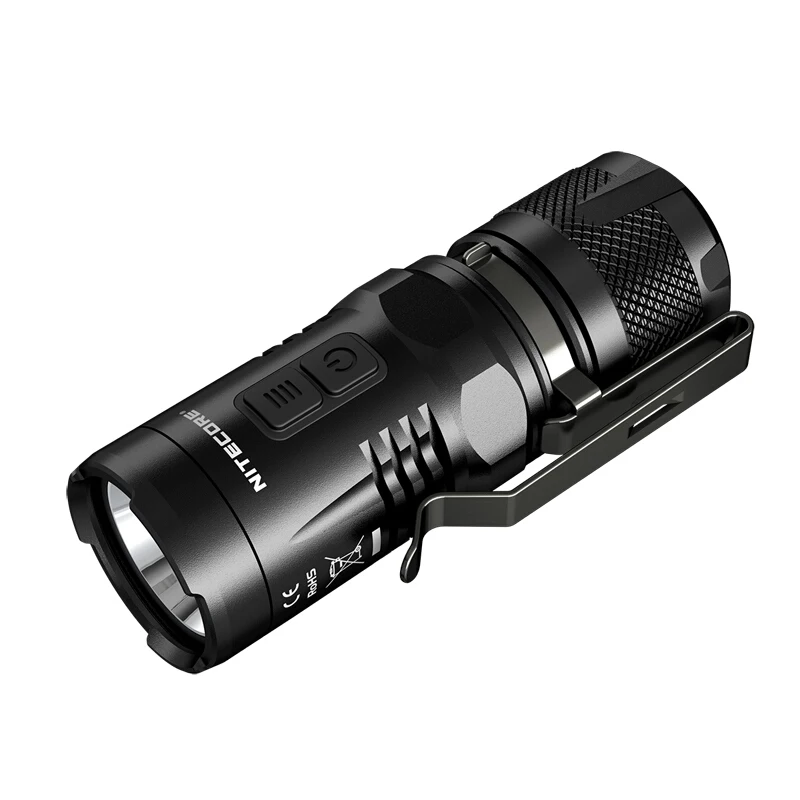 NITECORE EC11 EDC фонарь XM L2 (U2) светодиодный Максимум 900 люмен дальность луча 190 м для