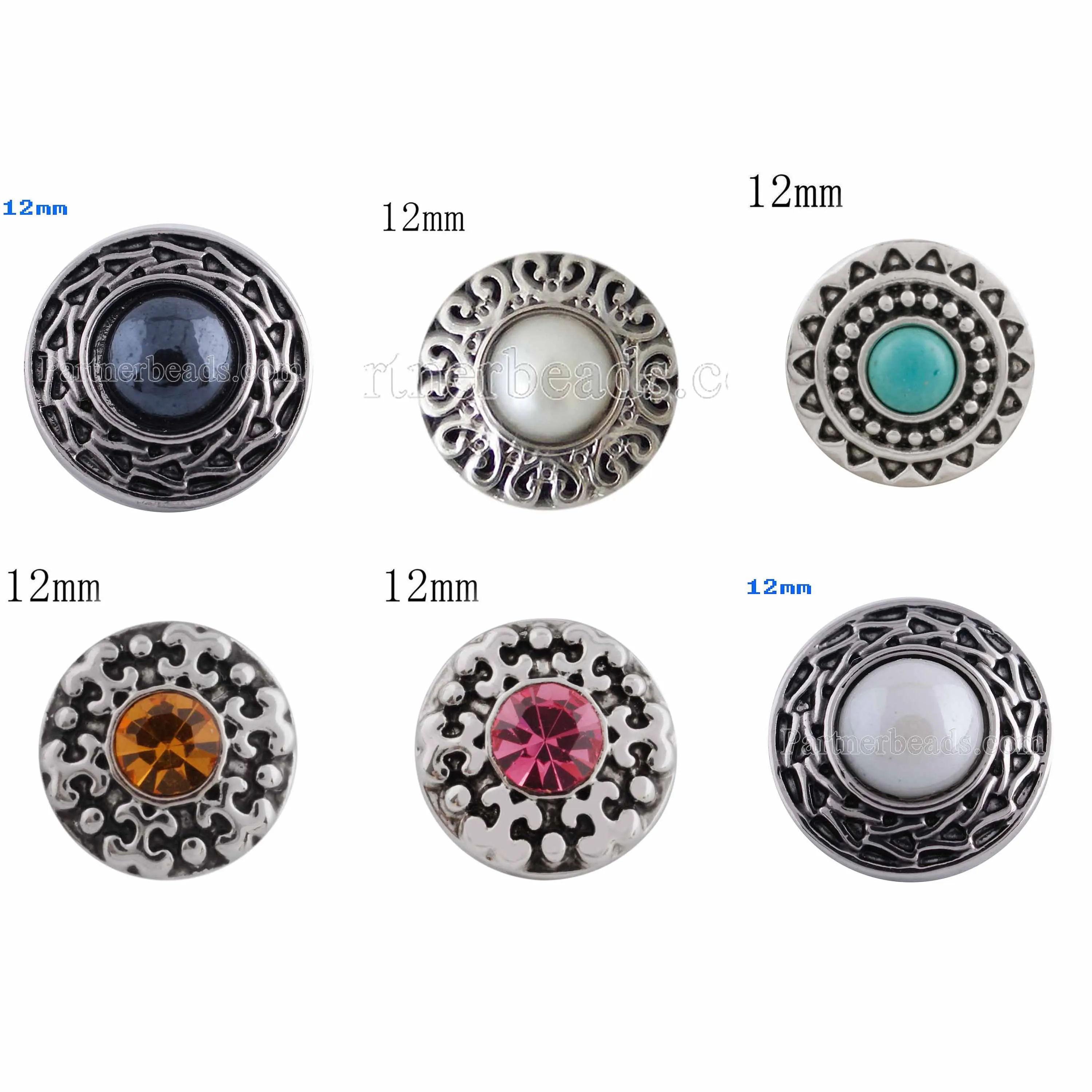 

12MM round snap with yellow Rhinestone KS5166-S interchangeable snaps jewelry fit 12mm mini snap button jewelry
