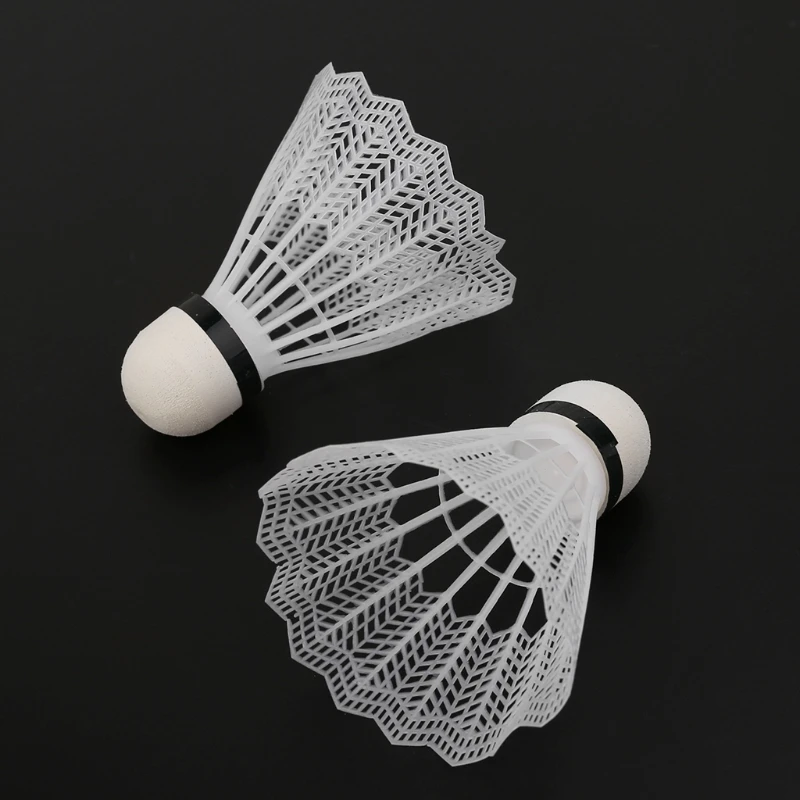 Badminton Shuttlecock Badminton Ball 12Pcs White Badminton Plastic Shuttlecocks Indoor Outdoor Gym Sports Accessories