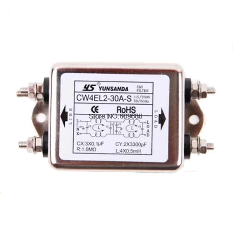 EMI Power Filter CW4-20A/6A/10A/3A/30A-T вставка типа 220V | Обустройство дома