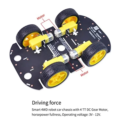 4WD κ  ŰƮ, Arduino/Raspberry pi 4 TT  