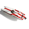G30E Red Fiber Glass 70KM/H Gasoline Racing ARTR RC Boat 30CC W/ Radio System THZH1182 2