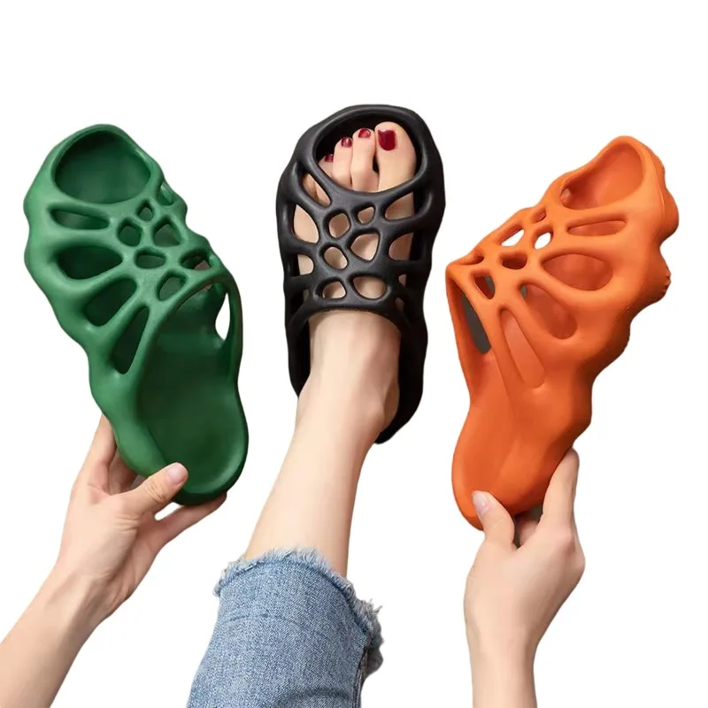 Zapatillas de playa para hombre y mujer, zapatos con agujeros, para el verano