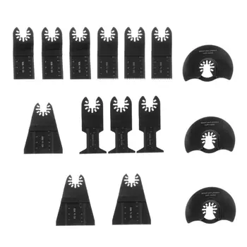 

2020 New 15pcs/set Oscillating Multitool Saw Blade High Carbon Steel Cutting Blades Tool