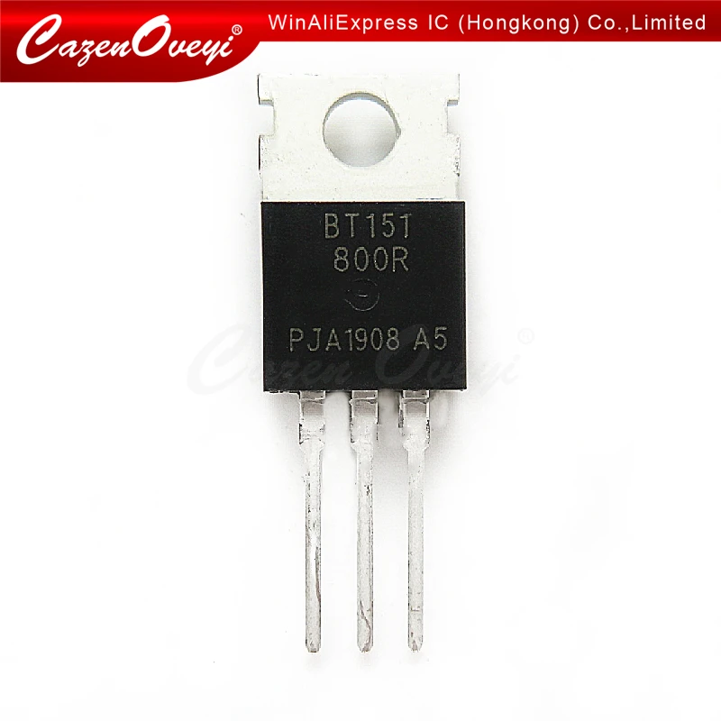 10 шт./лот BT151-800R SCR 12A800V BT151 TO-220 В наличии | Электронные компоненты и принадлежности