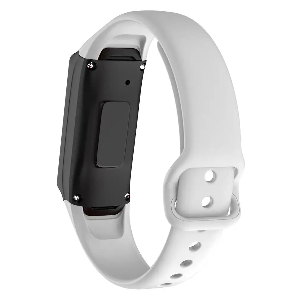 Высокое качество Slicone Браслет Loopback ремешок для samsung Galaxy Fit SM-R370 многоцветный Силиконовый ремешок для часов - Цвет: White