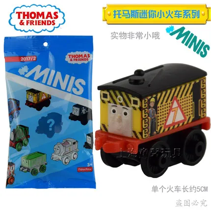 Паровозик Томас и друг, модель мини-поезда, локомотив, детские игрушки для детей, литье под давлением, Brinquedos, образование, подарок на день рождения, набор - Цвет: DFJ15-61