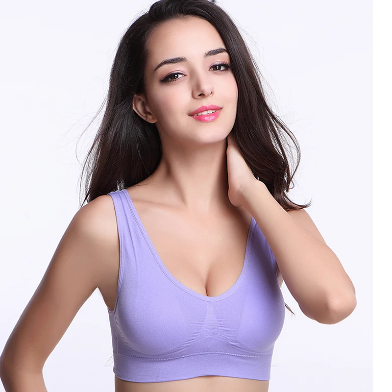 

Sports Bra Push Up Fitness Bra Sport BraTop Shock-proof Yoga Bra Underwear Sport Tops For Women Gym Wear Solid Women Sportswear