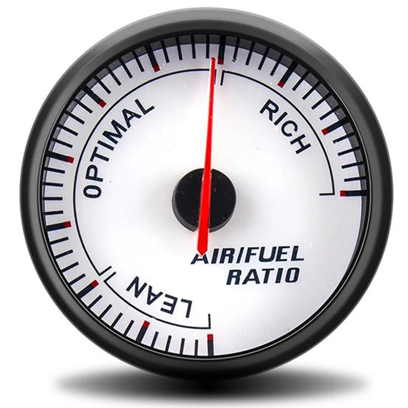 60mm Pointer Digital Car Air Fuel Ratio Gauge Racing Air Fuel Meter