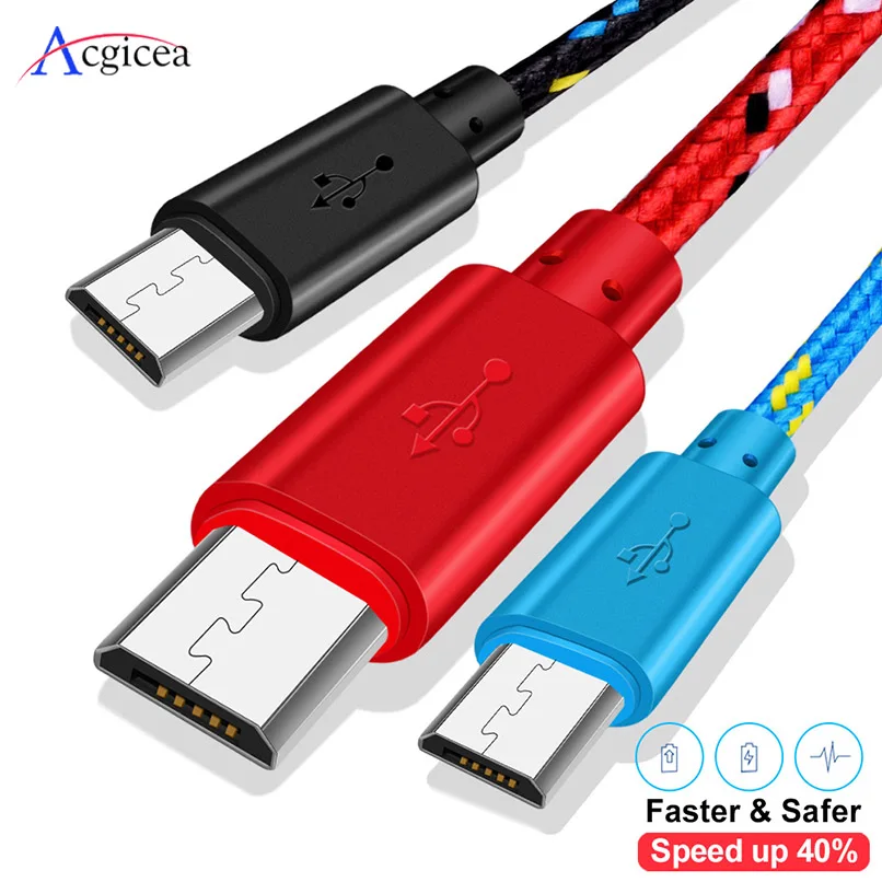 

USB Charger 1m/2m/3m Micro usb cable for Samsung Xiaomi Huawei Charging for Android Mobile Phone usb charger Adapter Universal