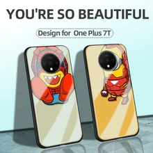 Для oneplus 7T защитный чехол Супер герой инновационный персональный простой 1+ 7T Чехол для мобильного телефона DIY