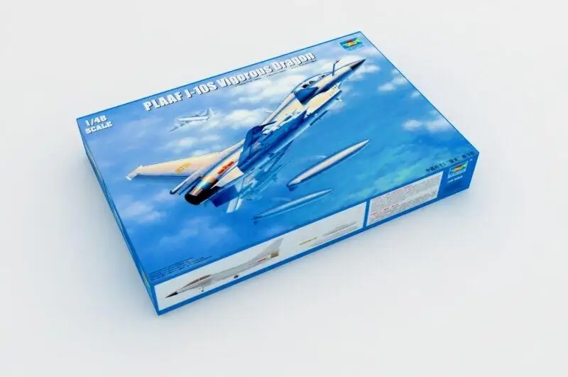 

Trumpeter model 02842 1/48 PLAAF J-10S Vigorous Dragon plastic model kit