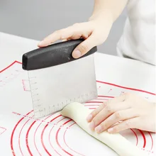 Скребок из нержавеющей стали, измельчитель, резак-идеально подходит для кондитерских изделий, орехов, трав, шоколада, теста для пиццы, мыла, выпечки хлеба