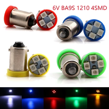 

10pcs DC 6V 6.3V BA9S V LED Light Bulb T4W T11 Pinball Battery Game White Blue Red Amber Green Auto Indicator Bulbs wholesale
