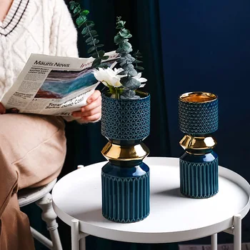 

Nordic Minimalism flower Pot Geometric Origami vases flowers vases for homes Plants Arrangement Pot vase decoration home