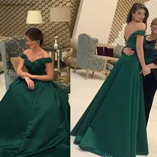 Скромное темно-зеленое вечернее платье, недорогое шикарное ТРАПЕЦИЕВИДНОЕ длинное вечернее платье с открытой спиной, вечерние платья на заказ, большие размеры