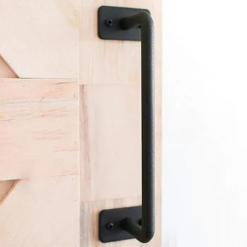 

For Sliding Barn Modern Simple Closet Home Drawer With Screws Easy Install Gate Iron Door Pull Handle Hardware Garage Shed