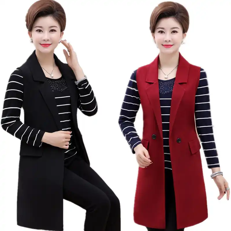 colete longo plus size