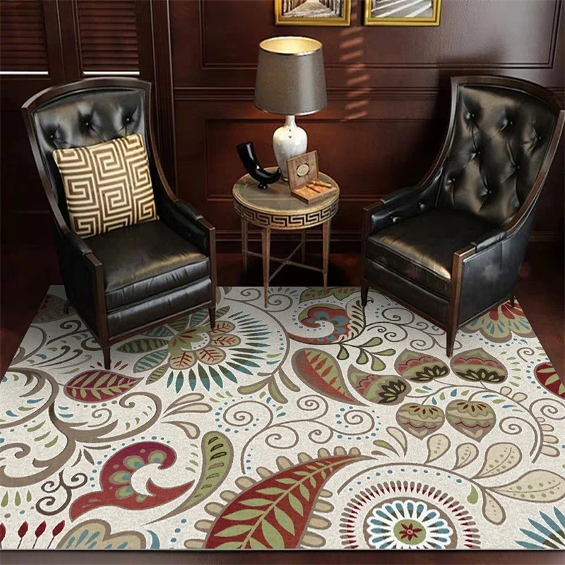 Растения Цветы Печатные ковры для спальни дома гостиная кухня прикроватная напольная площадка 10 видов размеров