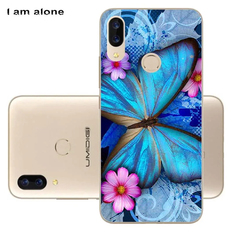 Чехлы для телефонов Umidigi power 6,3 дюймов мягкие сумки из ТПУ мобильный мультфильм печатных для Umidigi power крышка
