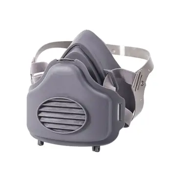 

Anti Dust Respirator Filter Gas Mask Set Chemical Anti-dust Masks Industrial Paint Spraying Protective Mask Workplace Safety!