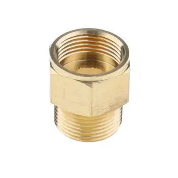 

4pcs Connector Set Brass Male/Female Thread Pressure Washer Coupling 22mm