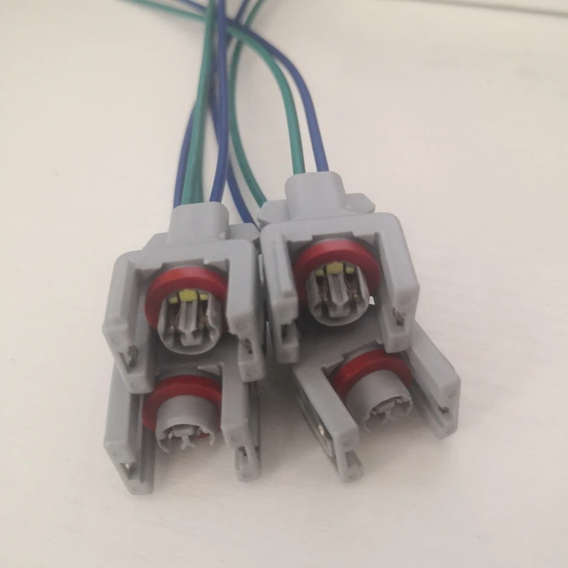 5 Ensembles 2 Broches Connecteur étanche Pour Delphi 10811963 Carburant Injecteur Diesel Prise De Rail De Carburant