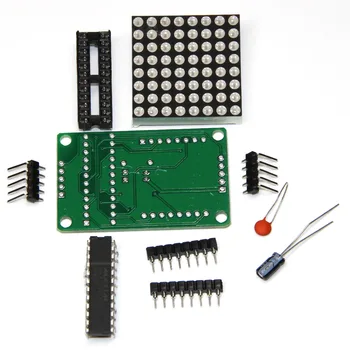 

5 pcs Smart Electronics MAX7219 MAX 7219 Dot Matrix LED Display Module DIY kit MCU control forArduino