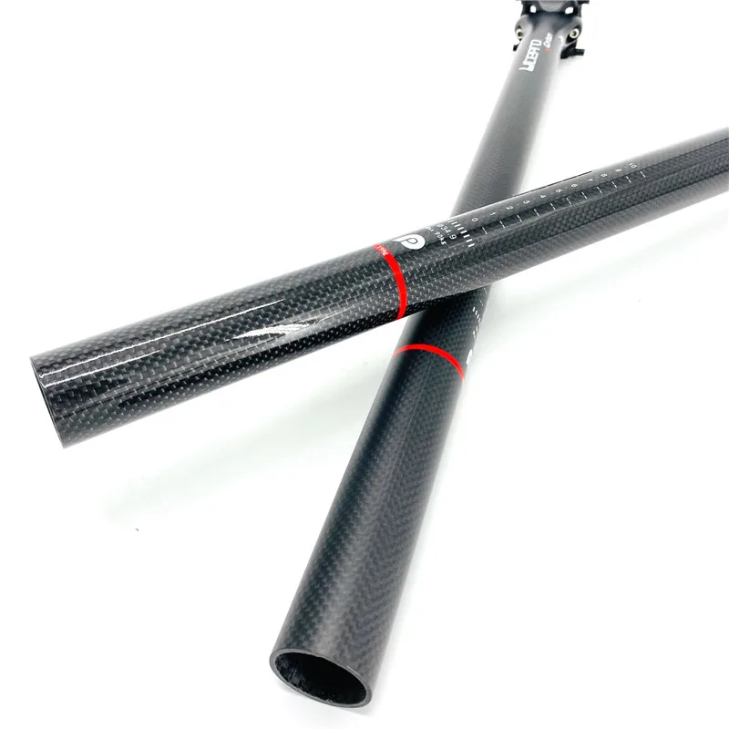 Litepro-超軽量カーボンファイバーシートポスト,34.9mm,580mm