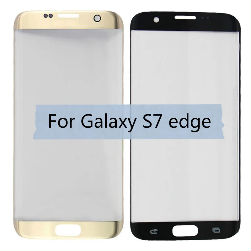 Сенсорный экран для samsung Galaxy S7 edge сенсорный экран панель S 7 EDGE 5,5 ''ЖК-дисплей передняя крышка стекло телефон запасные части замена
