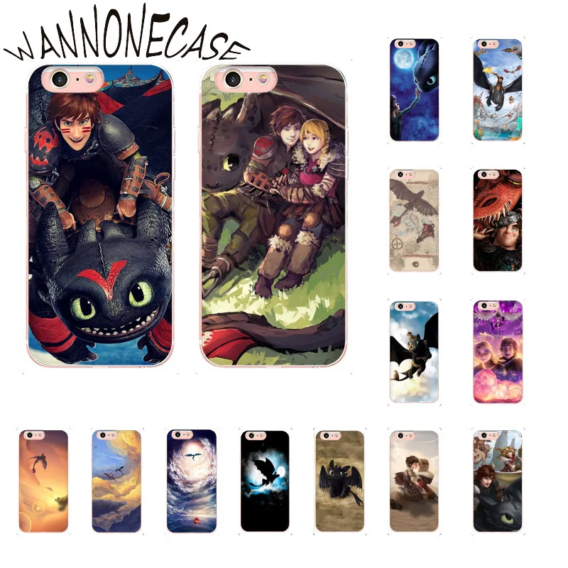 WANNONECASE Movie How To Train Your Dragon Soft Silicone Phone Case For iPhone 8 7 6 6S Plus X XS MAX 5 5S SE XR 11 11pro promax | Мобильные
