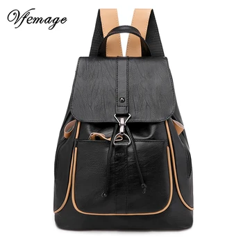 

Vfemage Famous Brand Bags Women Backpack Large Capacity Backpack for Women School Bag Travel Female Bookbags Sac a Dos Mochila