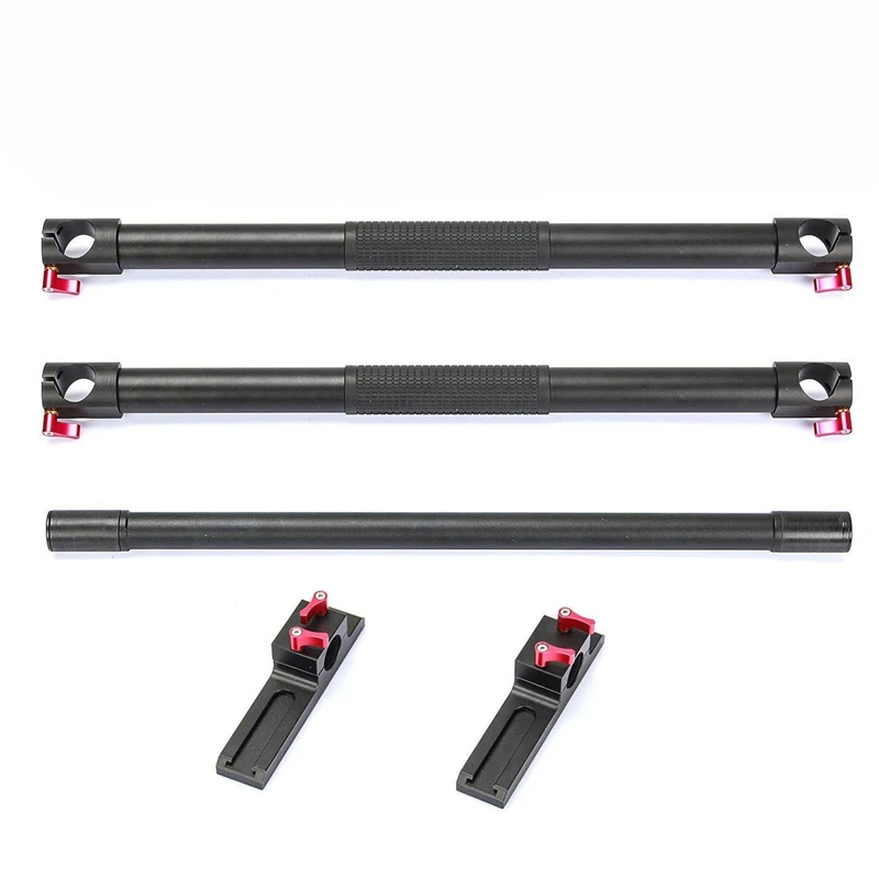 ABKT-Universal U-Type Dual Handle Grip Applicable With Ronin-S, Crane V2,Crane 2, Moza Air/Air Cross(25Mm Pipe