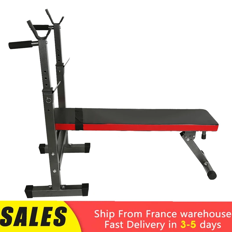 Beginners Multifunctional Weightlifting Bed Bench Press Frame Height