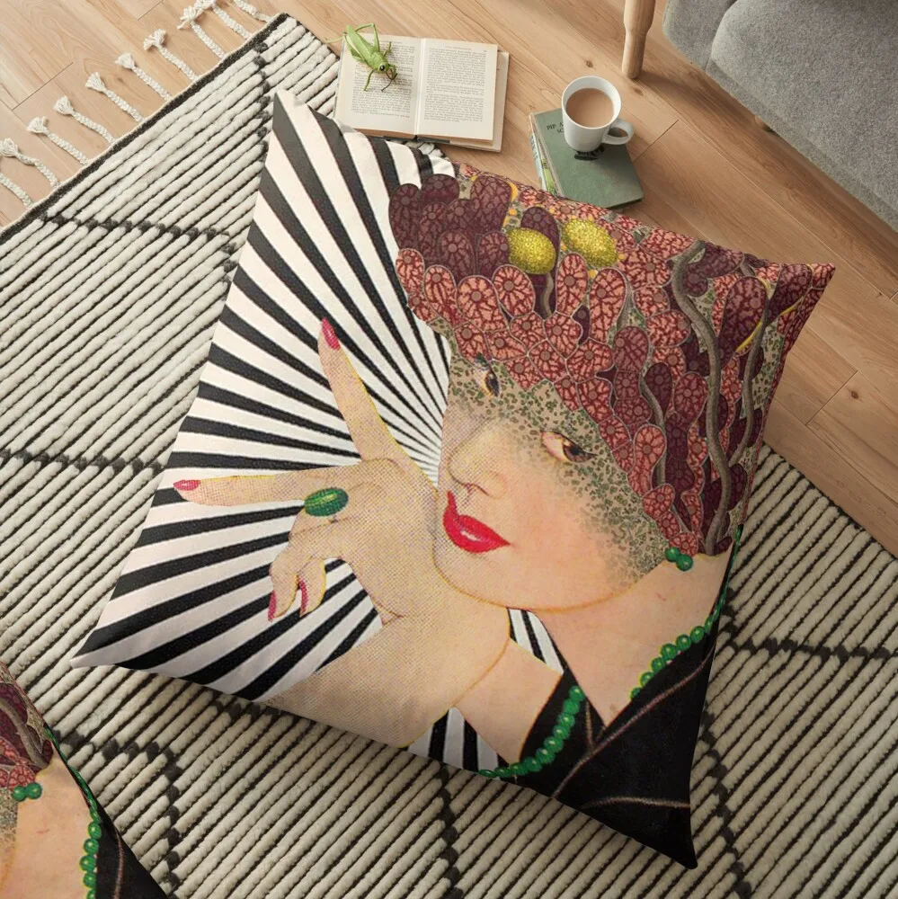 SHE ACCORDING TO ME Floor Pillow12