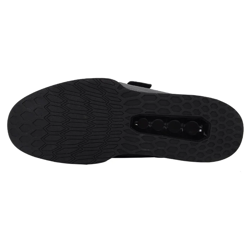 TaoBo/Профессиональная обувь для тяжелой атлетики для мужчин и женщин; обувь для тренировок на приседании; кожаная нескользящая обувь для тяжелой атлетики; Размер 36