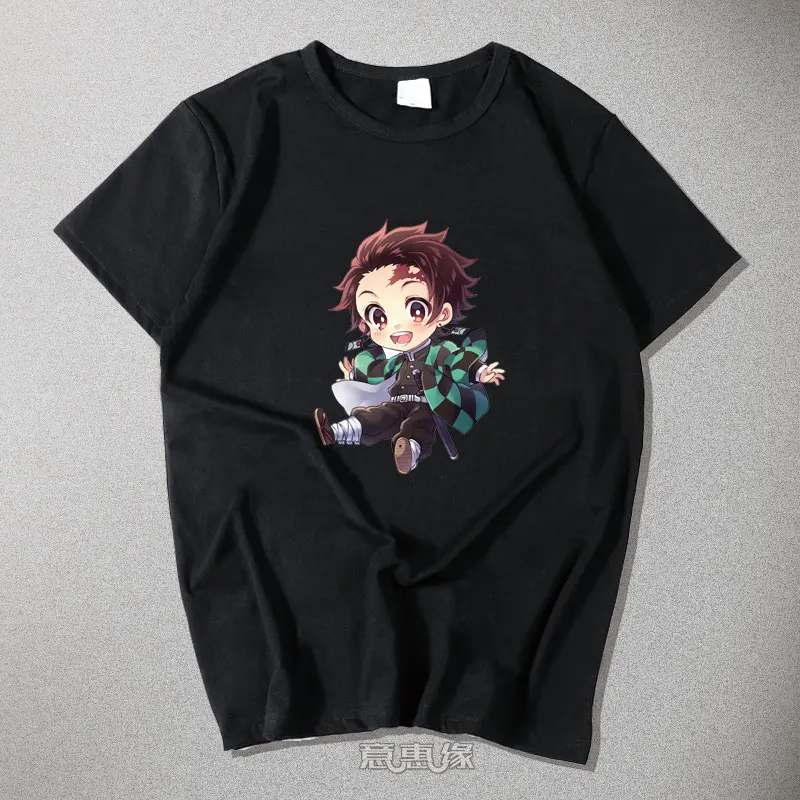 Аниме Demon Slayer: Kimetsu no Yaiba Agatsuma Zenitsu футболка для косплея для мужчин и женщин Kamado Tanjirou короткий рукав Футболка унисекс
