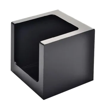 

Fashional Acrylic Tissue Box, Tissue Storage Holder, Square Tissue Dispenser Black