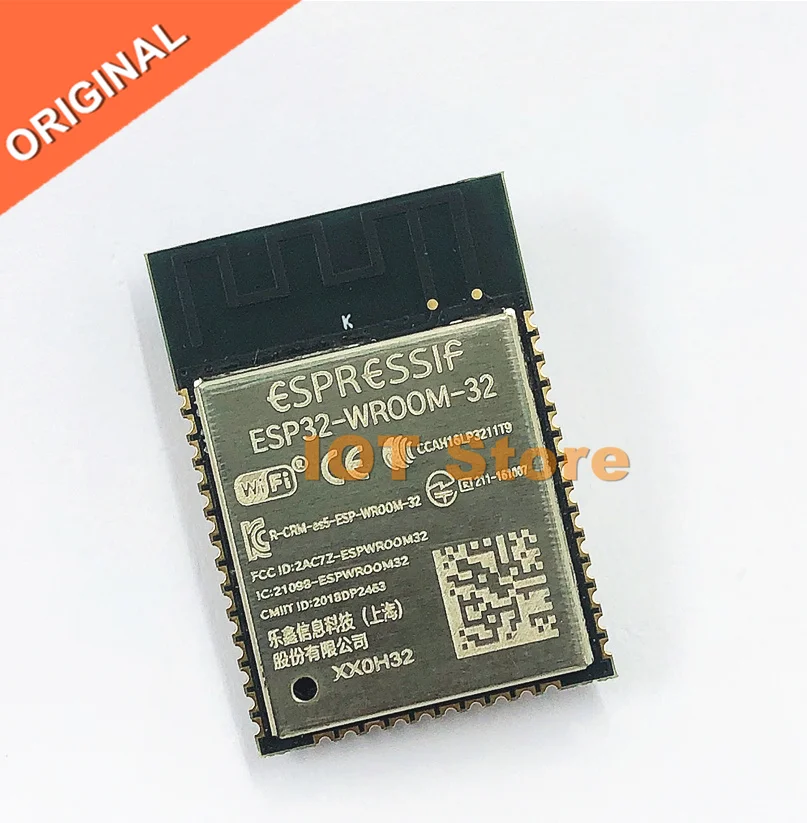 ESP32 WROOM 32 ESP 32S двухъядерный 32Mbits SPI flash uart mode smd модуль espressif оригинальный|Комплекты