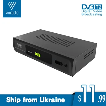 

DVB-T2 digital receiver supports H.264/HEVC Tuner Receptor DVB-T h264 hevc dvb t2 hot sale Ukraine Terrestrial TV Receiver