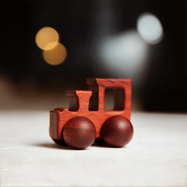 Baby Wooden Toys Beech Wood Car Blocks Cartoon Van Educational Montessori Toys Children Baby Teething Newborn Birthday Gift 5