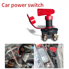 Interrupteur principal batterie 12V 400A | Interrupteur principal, interrupteur isolateur coupé, puissance de déconnexion pour bateau de voiture BX